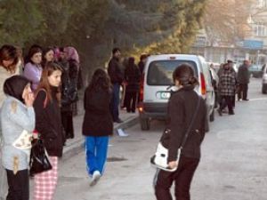 Konyadaki kız öğrenci yurdunda yangın