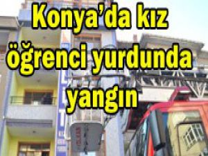 Kız öğrenci yurdunda yangın