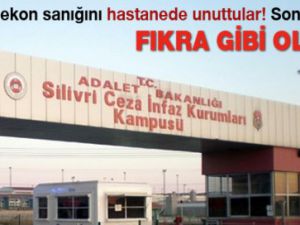 Ergenekon sanığını hastanede unuttular