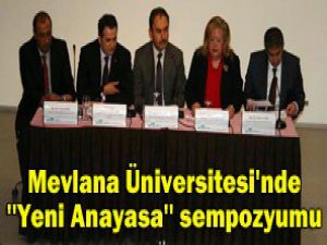 Mevlana Üniversitesinde yeni merkez