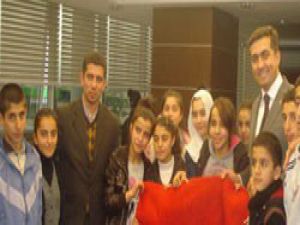 Başkan Kalaycı, Şırnaklı öğrencileri ağırladı