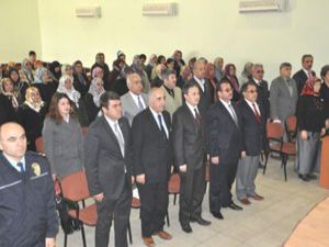 Kadınhanında sertifika dağıtım töreni yapıldı
