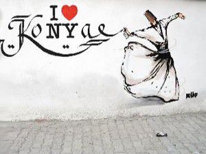 Konyaya gelip gizlice Çizdiler