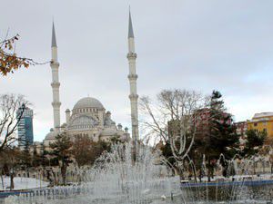 Konyada etkili kar yağışı