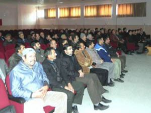 Akörende nohut sektörü eğitim toplantıları başladı