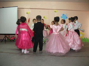 Karapınarda minik öğrenciler hünerlerini sergiledi