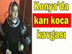 Konyada bıçaklı kavga
