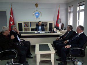 AK Parti Akşehir yönetimi ziyaret turunda
