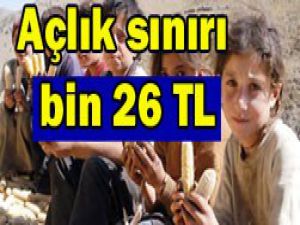 Yoksulluk sınırı 2 bin 637 TL