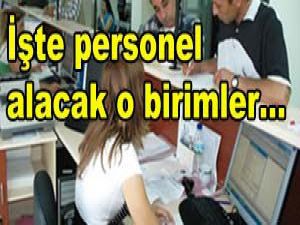 Kamuda yeni personel alımı