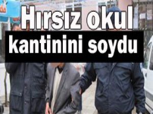 Konyada hırsız dolaptan çıktı
