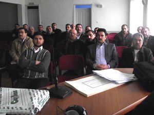 Din görevlilerine kadına şiddet eğitim semineri