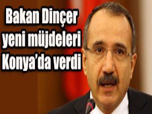 Bakan Dinçerden müthiş projeler