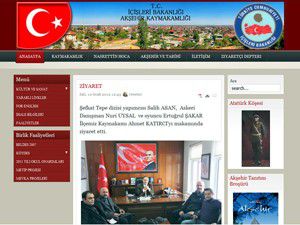 Kaymakamlığın internet sitesi yenilendi