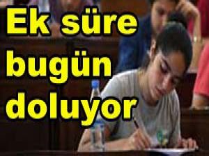YGS başvuruları...