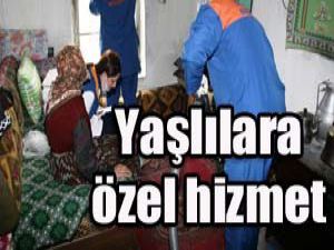 Selçukluda yaşlılara ev hizmeti