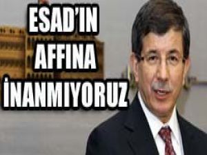 Genel affı samimi bulmadı