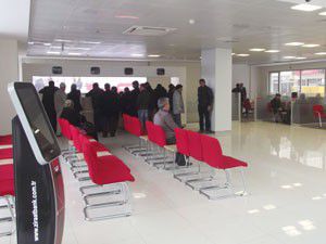 Karapınarda Ziraat Bankası yeni hizmet binasında