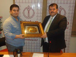 Yusuf İnanç tecrübelerini gençlerle paylaştı