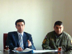 Akörende asayiş ve güvenlik toplantısı