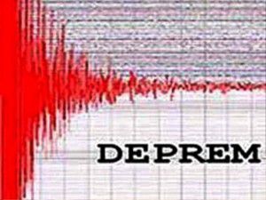 6.2 şiddetinde deprem meydana geldi!