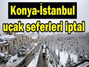 Konyada köy yolları ulaşıma kapandı