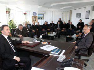 AK Partide yeni yönetim Taşcıyı ziyaret etti