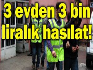 Polisten fazla kaçamadılar!