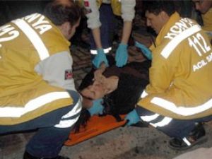 Konyada trafik kazası: 1 yaralı