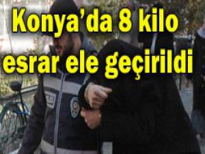 Uyuşturucu valizin içinden çıktı