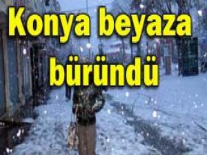 Konyada beyaz örtü