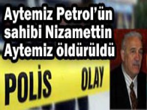 Nizamettin Aytemiz öldürüldü