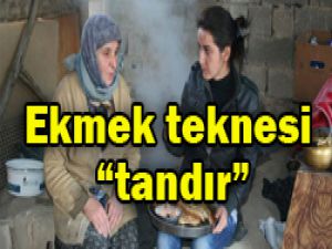 Geçimini tandırdan sağlıyor
