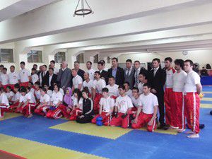 Kick boks sınavı yapıldı