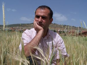 Çiftçiyi dolu vurdu