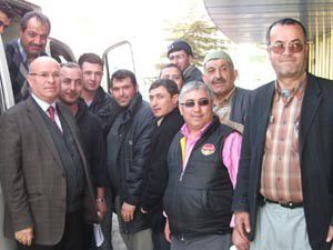 Karapınarda esnafa portör muayenesi
