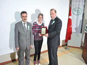 Büşra yarışmada birinci oldu