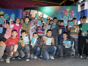 İlköğretim öğrencileri sinemada buluştu