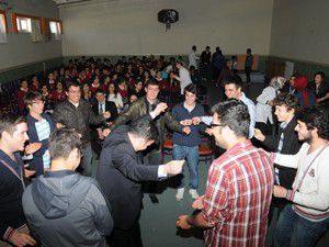 Ekolden YGS öğrencilerine moral
