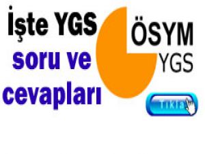 ÖSYM YGS sorularını açıkladı