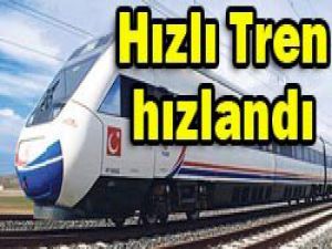 Hızlı tren seferleri arttı