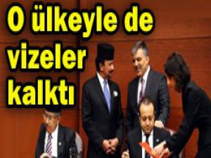 Bir ülkeyle daha vizeler kalktı