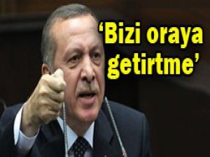 Erdoğandan Suriyeye uyarı