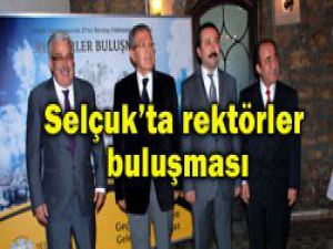 Selçukta eski rektörler buluştu