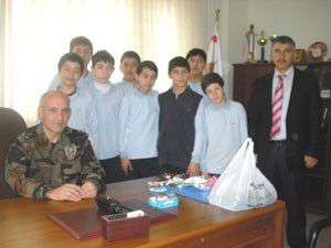 M.Aymazlı öğrencilerden polis teşkilatına ziyaret
