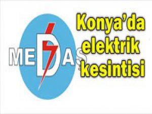 Konyada Elektrik kesintisi