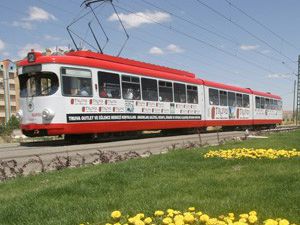Konyada tramvaylar klimalı olacak