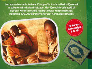 Afrikaya en güzel yardım