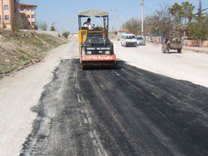 Ereğlide yol çalışmaları