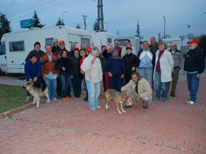 Karavan Parkı İtalyan misafirleri ağırlıyor